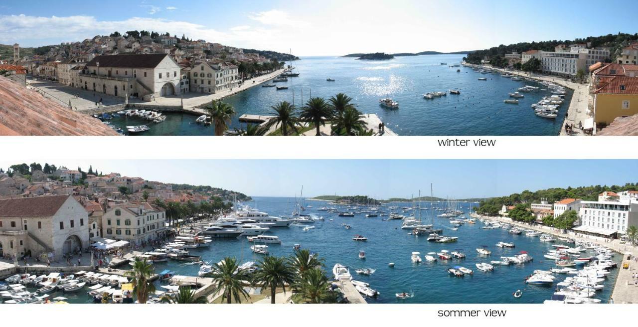 Hvar Attic Modern Design - Town Center With A Great View Hvar Town Exterior foto